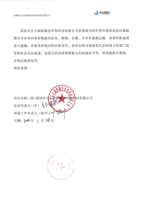 2024年度深圳市五大湖新概念環保科技有限公司環境信息年度報告_2.jpg
